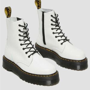Brand New- Never Worn- Dr. Martens Jadon White Combat Boots